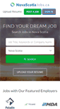 Mobile Screenshot of novascotiajobs.ca